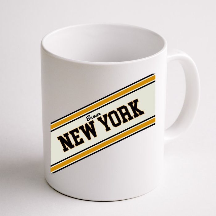 Bronx New York Varsity Logo Front & Back Coffee Mug