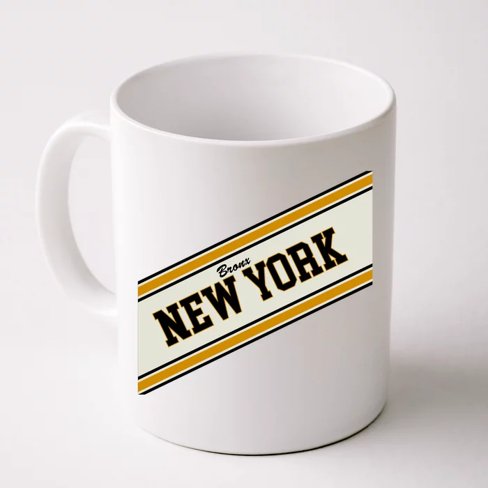 Bronx New York Varsity Logo Front & Back Coffee Mug