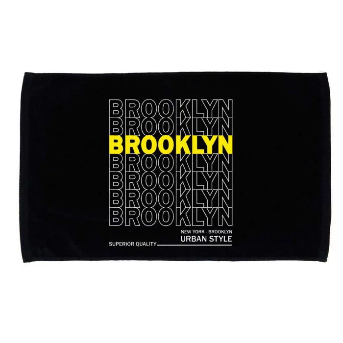 Brooklyn New York Urban Style Microfiber Hand Towel