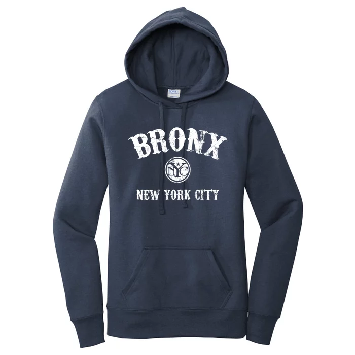 Bronx New York Vintage Funny Gift Women's Pullover Hoodie