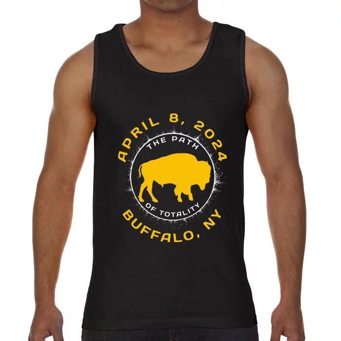 Buffalo New York Solar Eclipse April 8 2024 Totality Comfort Colors® Tank Top