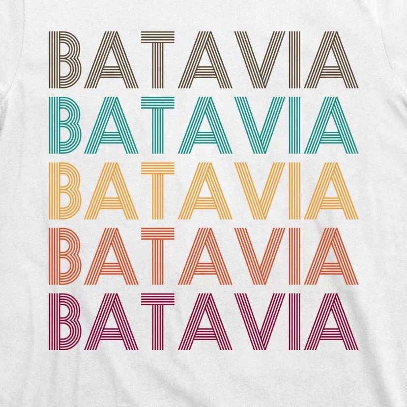 Batavia New York Retro T-Shirt