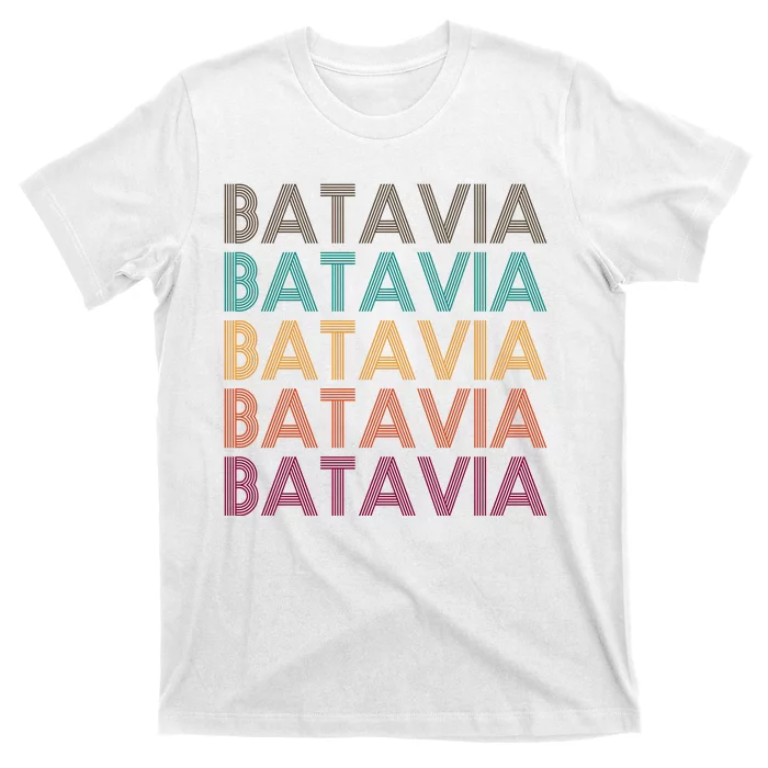 Batavia New York Retro T-Shirt