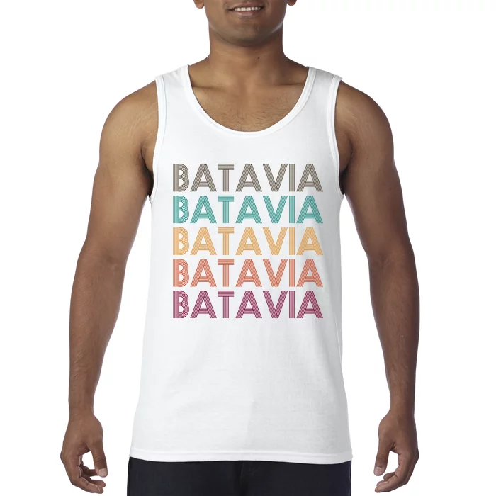 Batavia New York Retro Tank Top