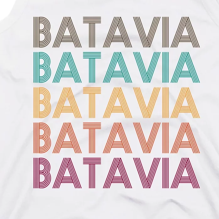 Batavia New York Retro Tank Top