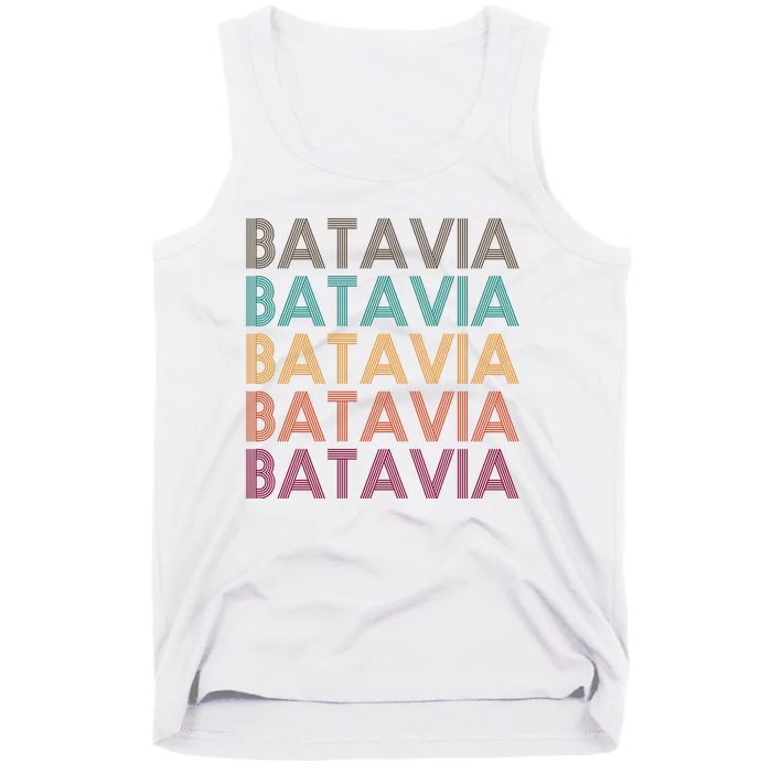 Batavia New York Retro Tank Top