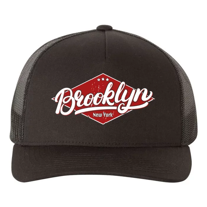 Brooklyn New York Yupoong Adult 5-Panel Trucker Hat