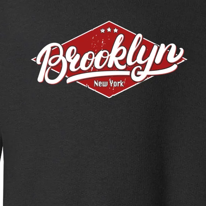 Brooklyn New York Toddler Sweatshirt