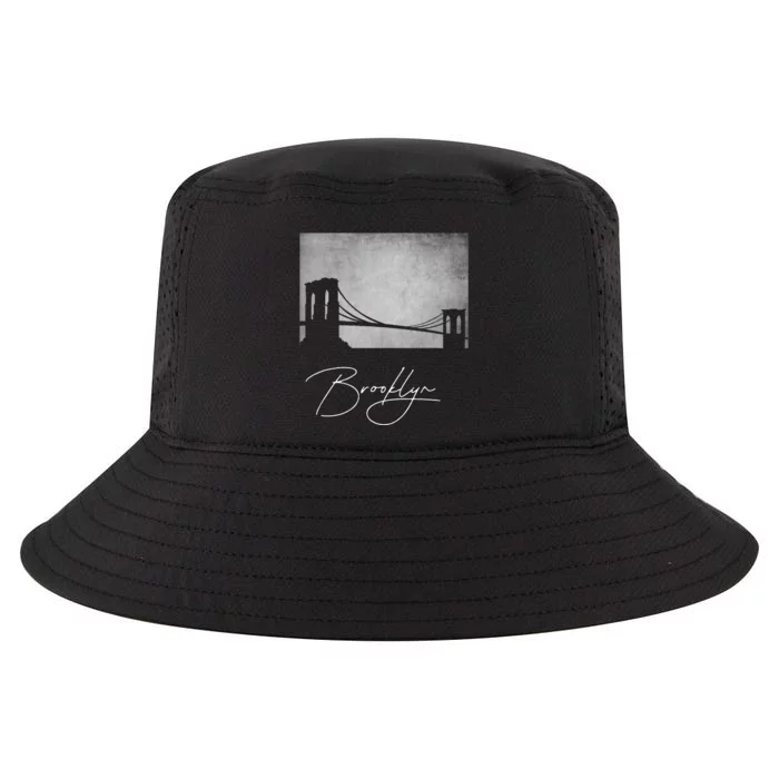 Brooklyn New York City Cool Comfort Performance Bucket Hat