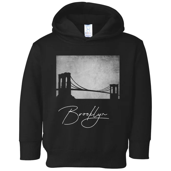 Brooklyn New York City Toddler Hoodie