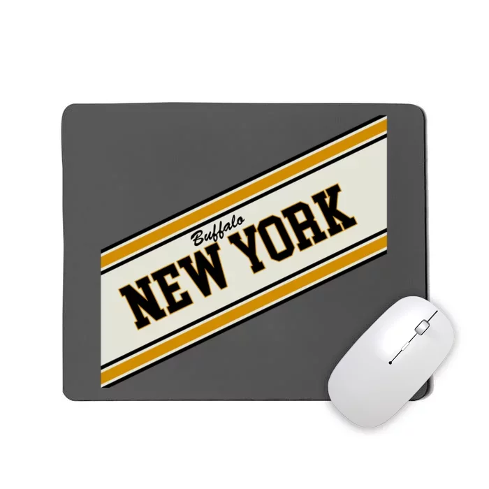 Buffalo New York Varsity Logo Mousepad