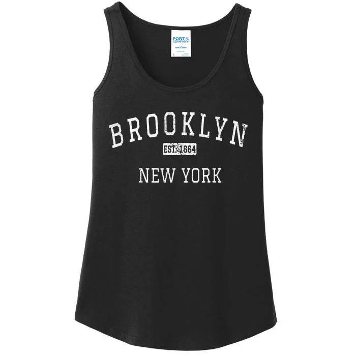 Brooklyn New York Ny Vintage Ladies Essential Tank