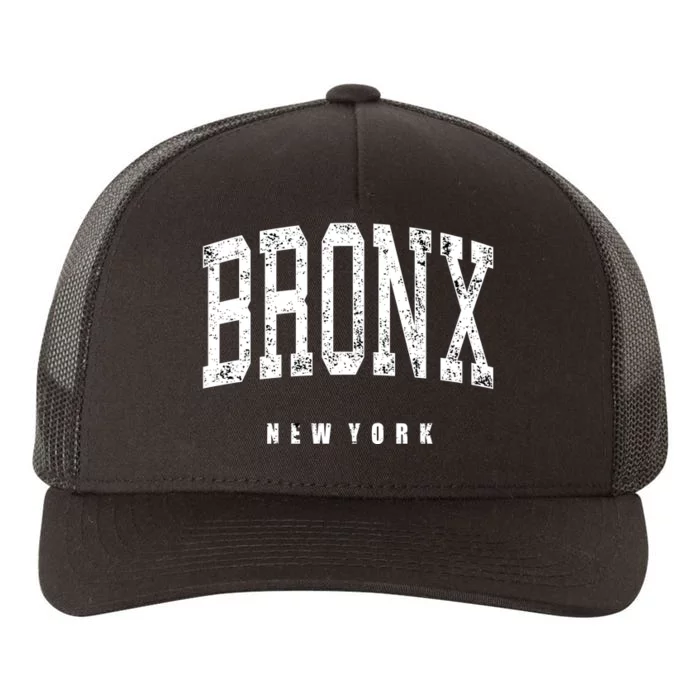 Bronx New York Vintage Yupoong Adult 5-Panel Trucker Hat