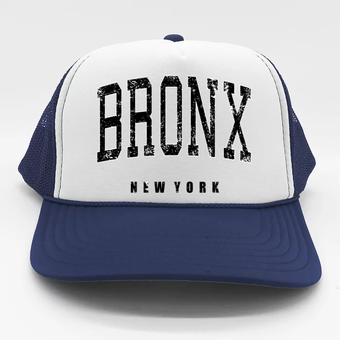 Bronx New York Vintage Trucker Hat