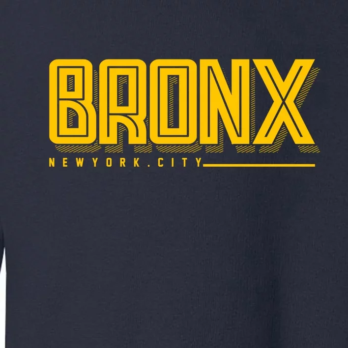 Bronx New York City Logo Toddler Sweatshirt