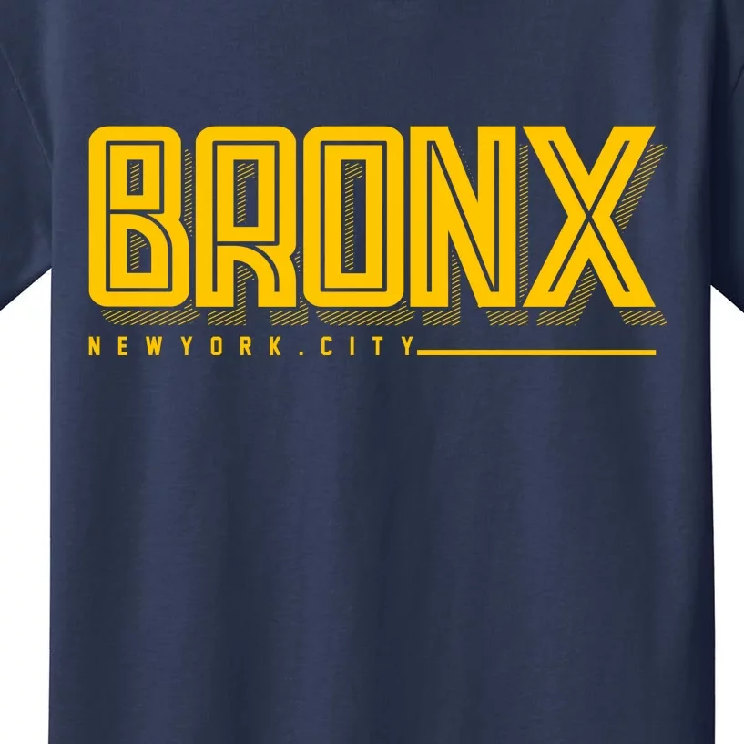 Bronx New York City Logo Kids T-Shirt