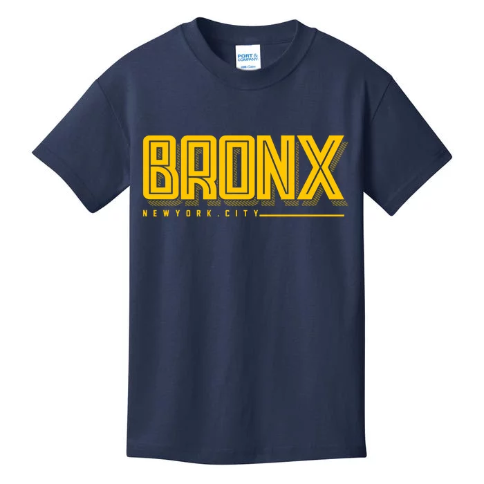 Bronx New York City Logo Kids T-Shirt