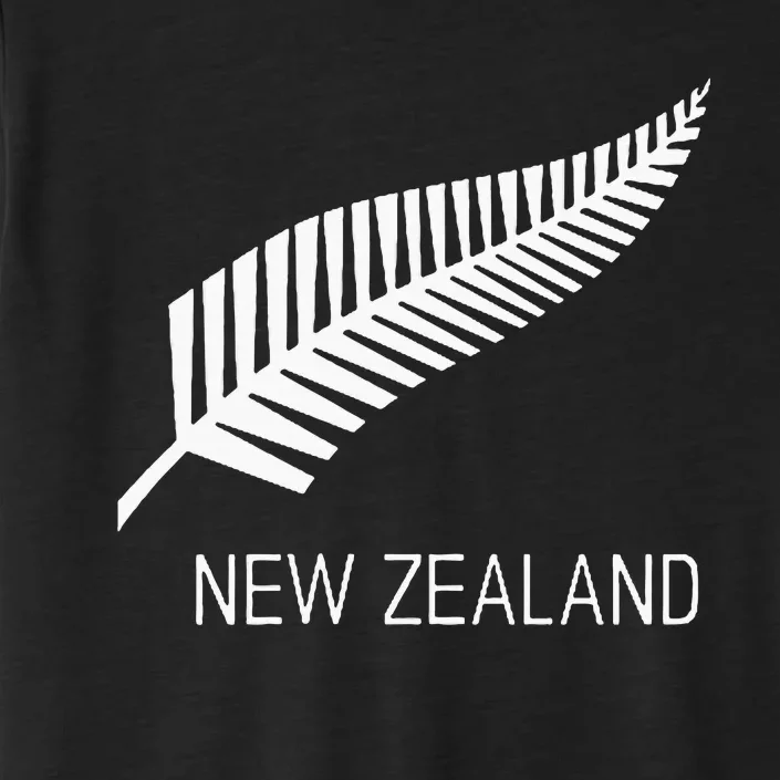 Black New Zealand Fern S Black Proud Kiwi Nz Rugby ChromaSoft Performance T-Shirt