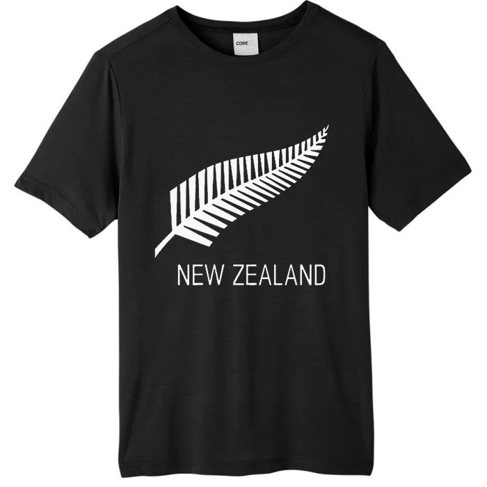 Black New Zealand Fern S Black Proud Kiwi Nz Rugby ChromaSoft Performance T-Shirt