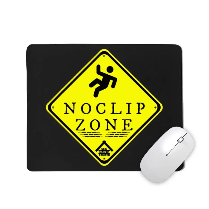 Backrooms Noclip Zone Sos Mousepad