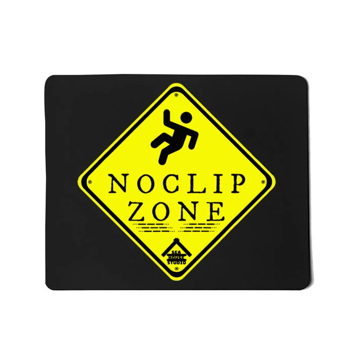 Backrooms Noclip Zone Sos Mousepad