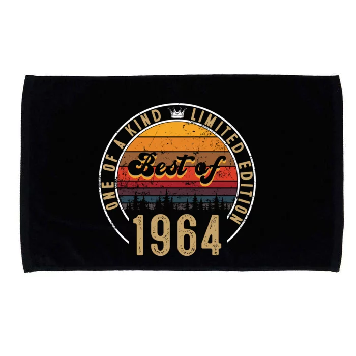 Best Of 1964 Birthday Gift 58 Years Old Microfiber Hand Towel