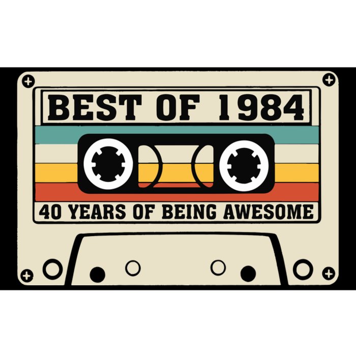 Best Of 1984 40th Present Bumper Sticker