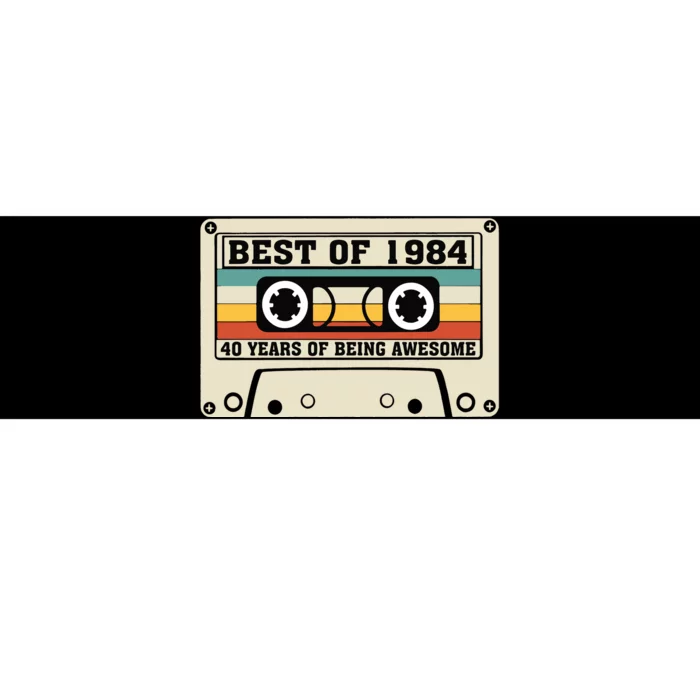 Best Of 1984 40th Present Bumper Sticker