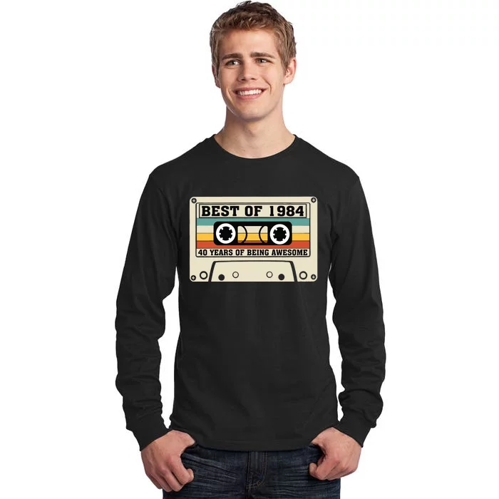 Best Of 1984 40th Present Tall Long Sleeve T-Shirt