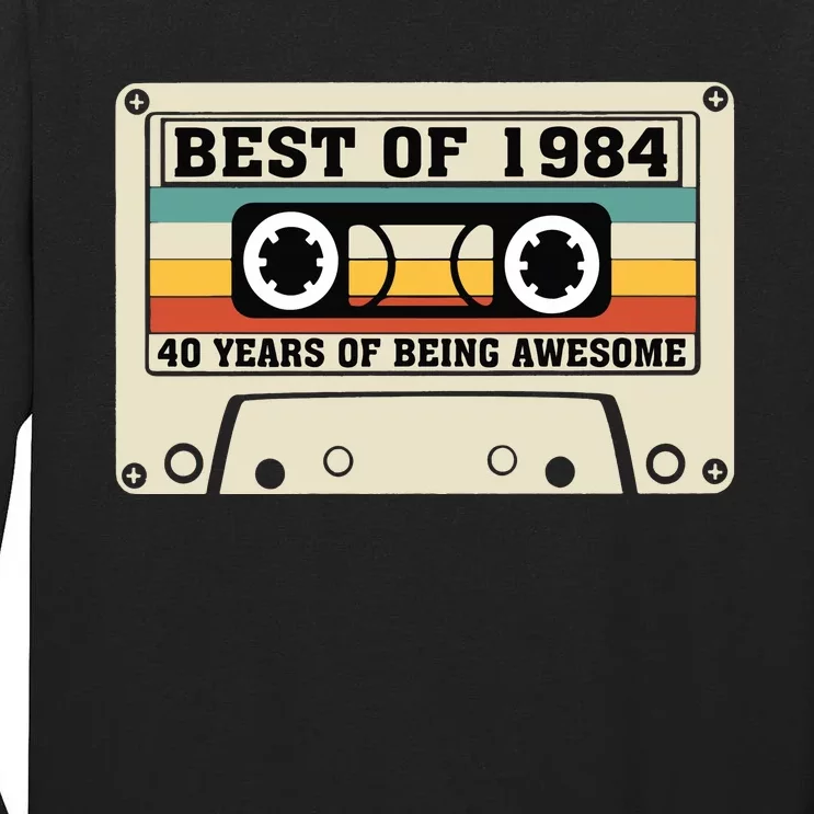 Best Of 1984 40th Present Tall Long Sleeve T-Shirt