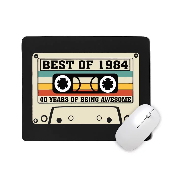 Best Of 1984 40th Present Mousepad