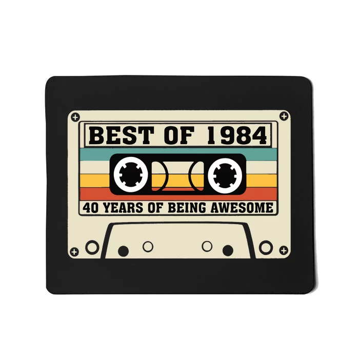 Best Of 1984 40th Present Mousepad