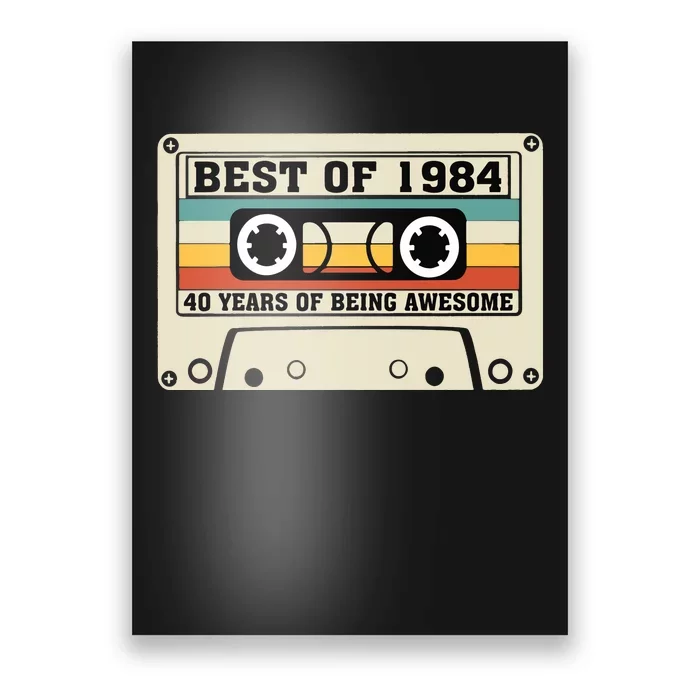 Best Of 1984 40th Present Poster