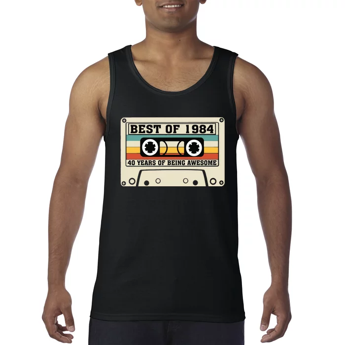 Best Of 1984 40th Present Tank Top