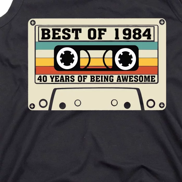 Best Of 1984 40th Present Tank Top