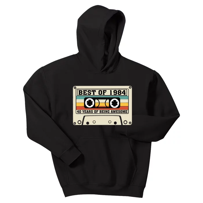 Best Of 1984 40th Present Kids Hoodie