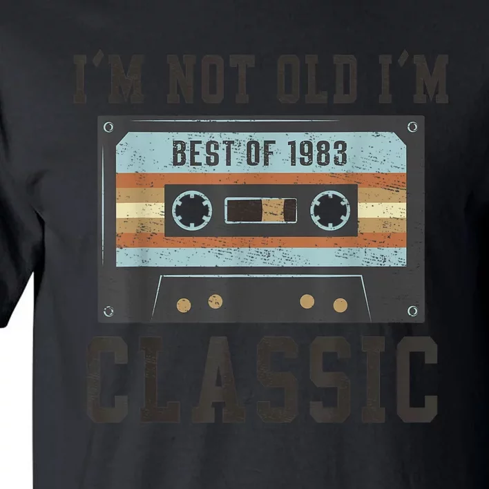 Best of 1983 40th Birthday Gifts  BDay 40 Birthday Tall T-Shirt