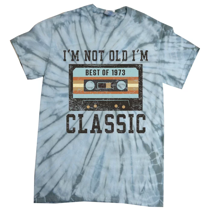 Best of 1973 50th Birthday Gifts BDay Tie-Dye T-Shirt