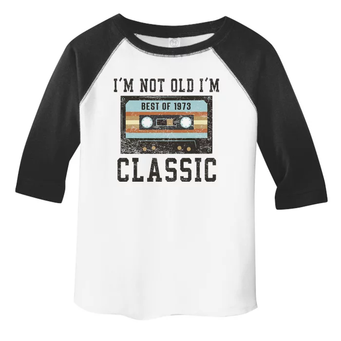 Best of 1973 50th Birthday Gifts BDay Toddler Fine Jersey T-Shirt