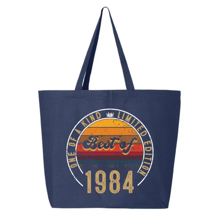 Best Of 1984 Birthday Gift 38 Years Old 25L Jumbo Tote