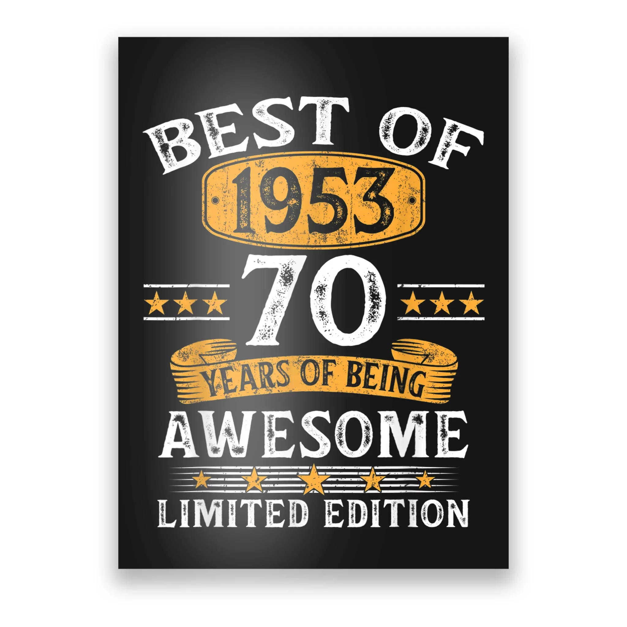 InstaDecor 70th Birthday Card Gifts for Women or Men, Happy and Funny 70  Year Old Birthday Greeting Card for Husband or Wife, Jumbo 8x10 Inch Print,  Classy Vintage : Amazon.in: Office Products