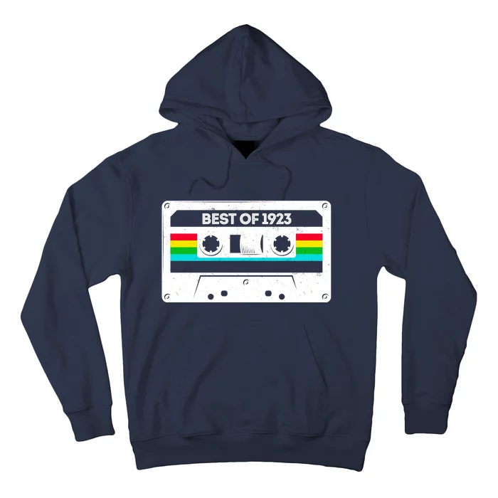 Best Of 1923 Retro 100th Birthday Mixtape Hoodie