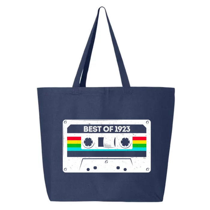 Best Of 1923 Retro 100th Birthday Mixtape 25L Jumbo Tote