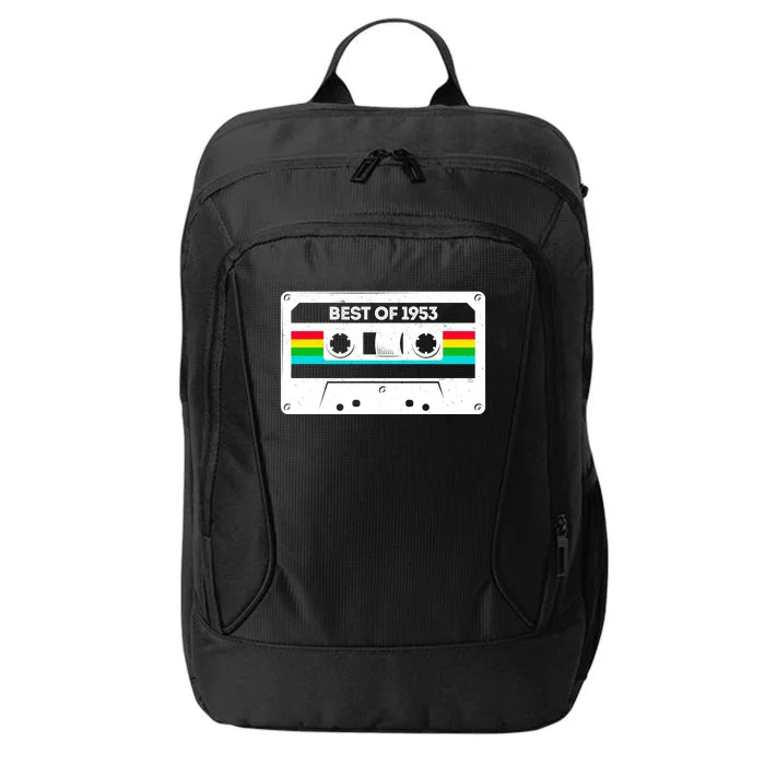 Best Of 1953 Retro 70th Birthday Mixtape City Backpack