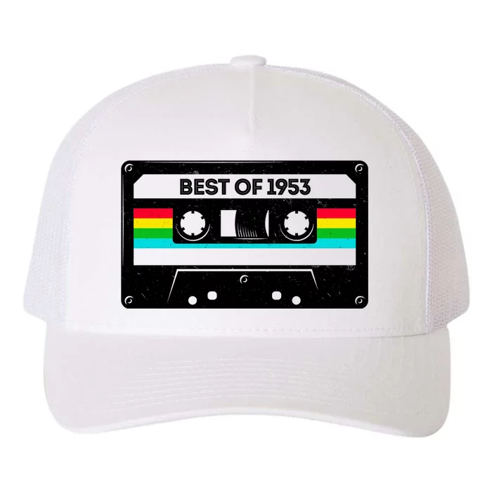 Best Of 1953 Retro 70th Birthday Mixtape Yupoong Adult 5-Panel Trucker Hat