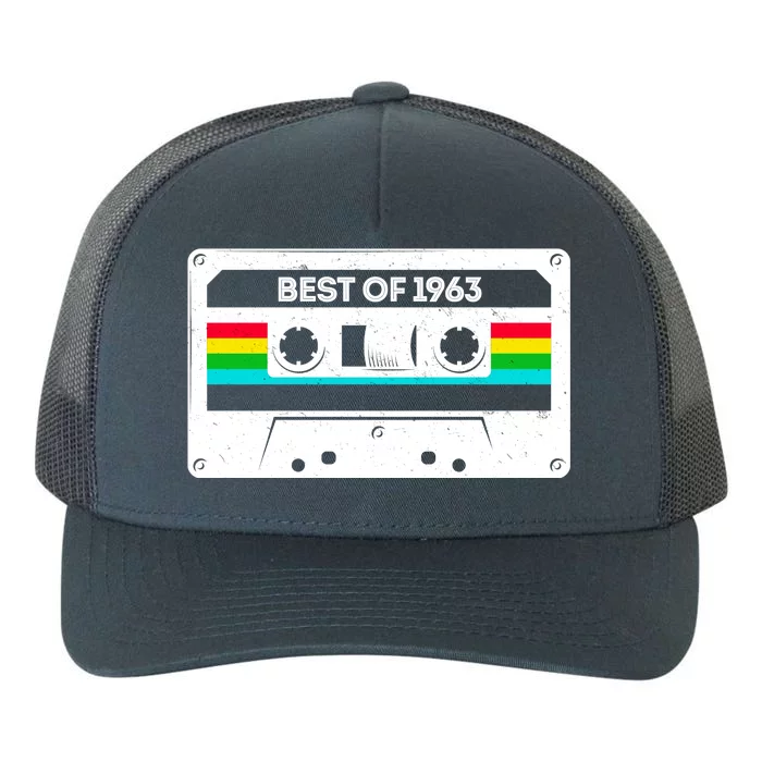 Best Of 1963 Retro 60th Birthday Mixtape Yupoong Adult 5-Panel Trucker Hat