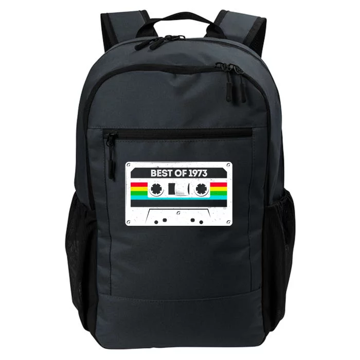 Best Of 1973 Retro 50th Birthday Mixtape Daily Commute Backpack