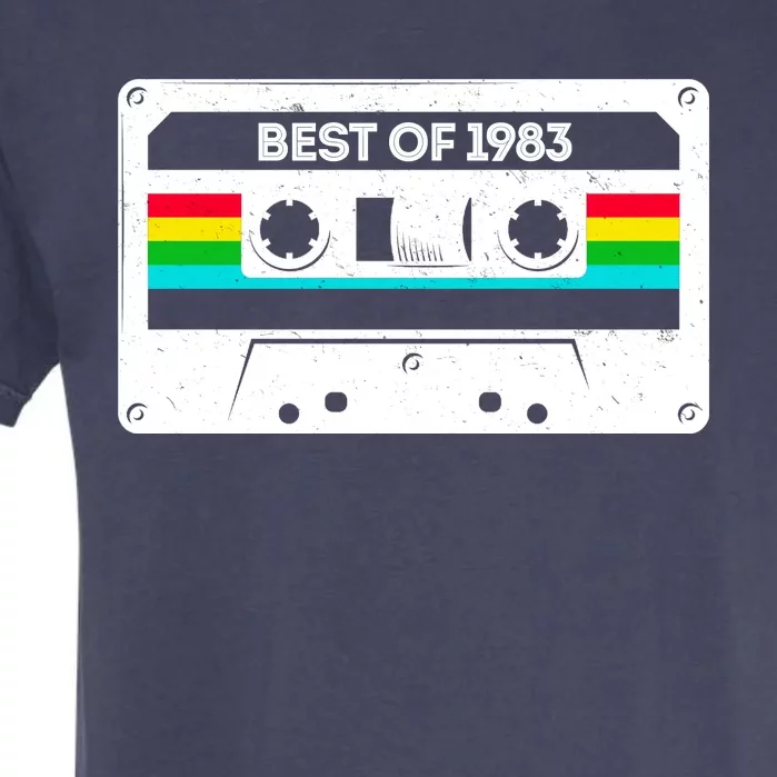 Best Of 1983 Retro 40th Birthday Mixtape Garment-Dyed Heavyweight T-Shirt