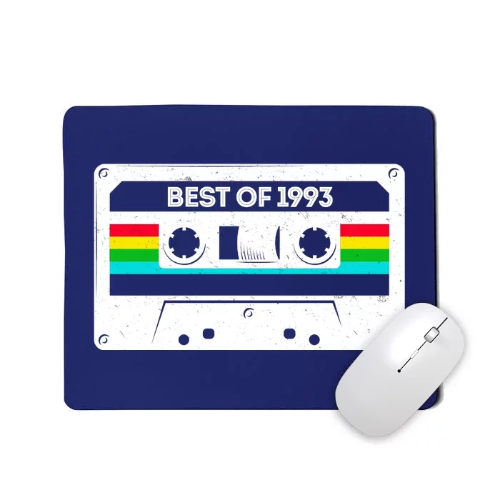 Best Of 1993 Retro 30th Birthday Mixtape Mousepad