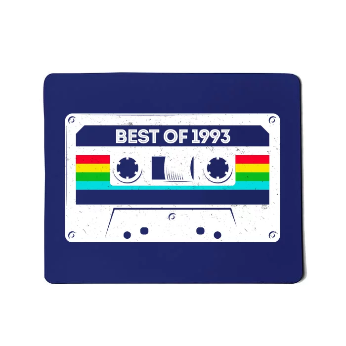 Best Of 1993 Retro 30th Birthday Mixtape Mousepad